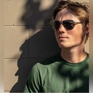 Suncloud Polorized Aviator Sunglasses